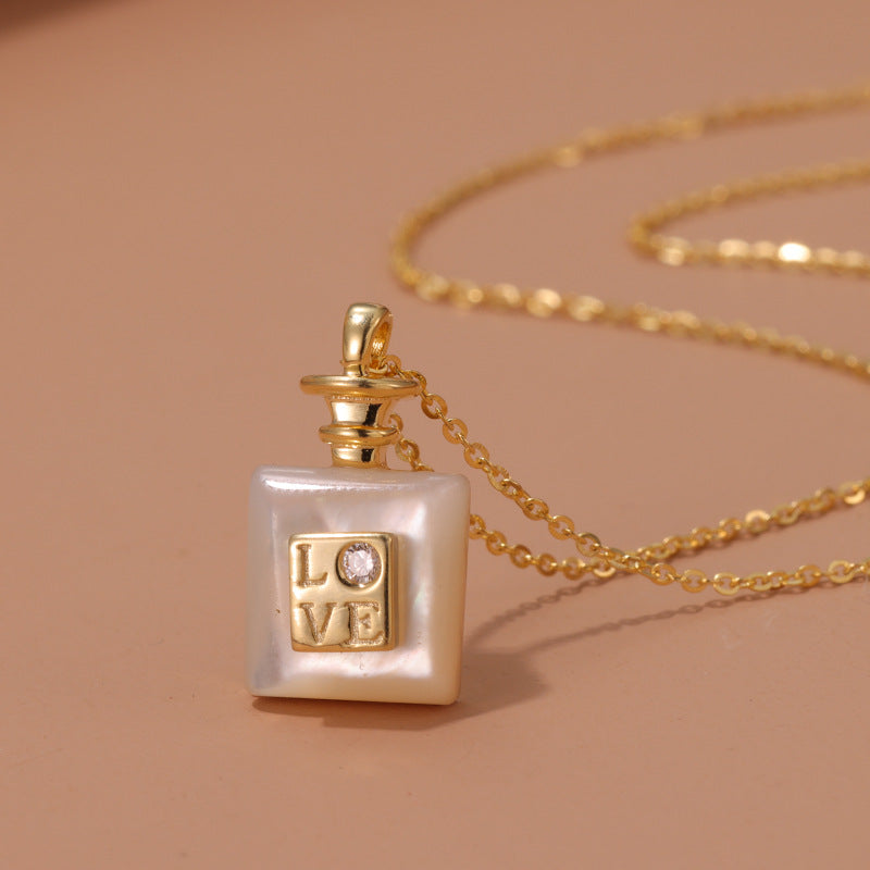 New Original Design Perfume Pendant Necklace